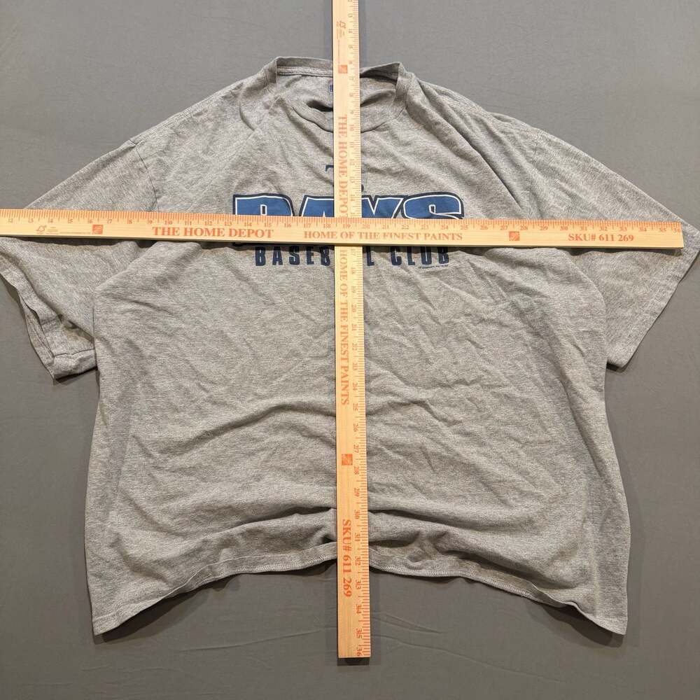 MLB Genuine Merchandise MLB Baseball Club Heather Gray Graphic T-Shirt 2XL